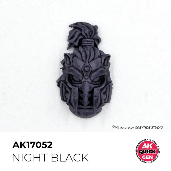 5568349667-2 AK Interactive - NIGHT BLACK 18 ml - QUICK GEN - AK17052