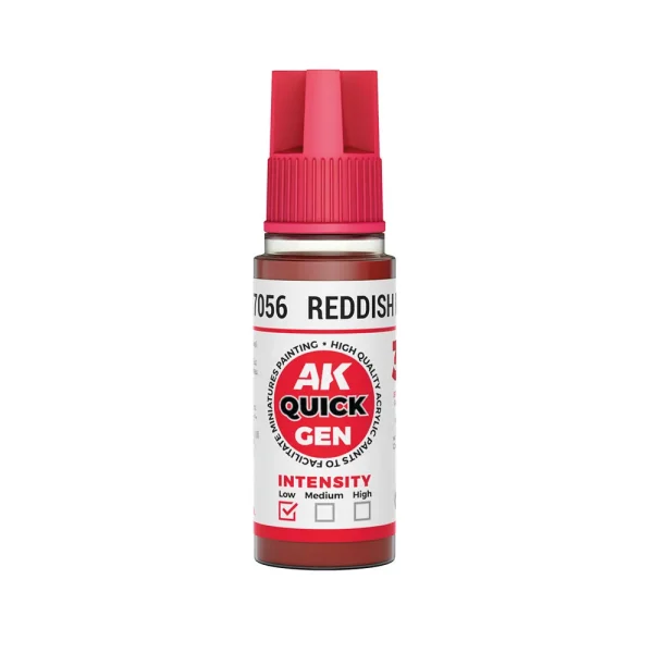 AK Interactive - REDDISH FLESH 18 ml - QUICK GEN - AK17056