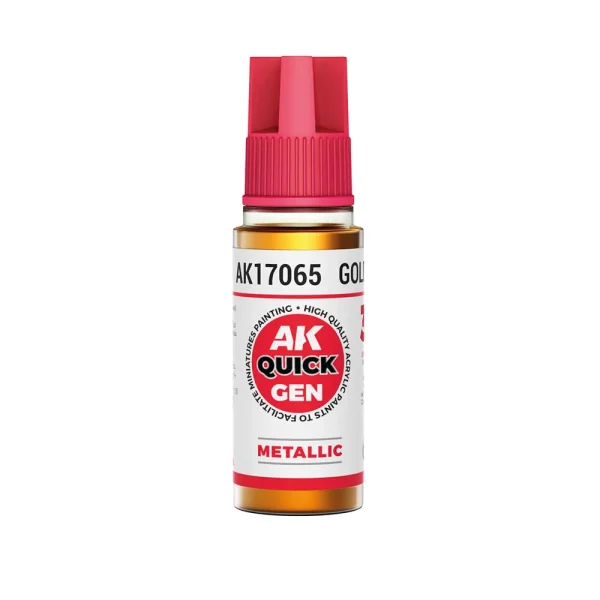 5568349797-1 AK Interactive - GOLD 18 ml - QUICK GEN - AK17065