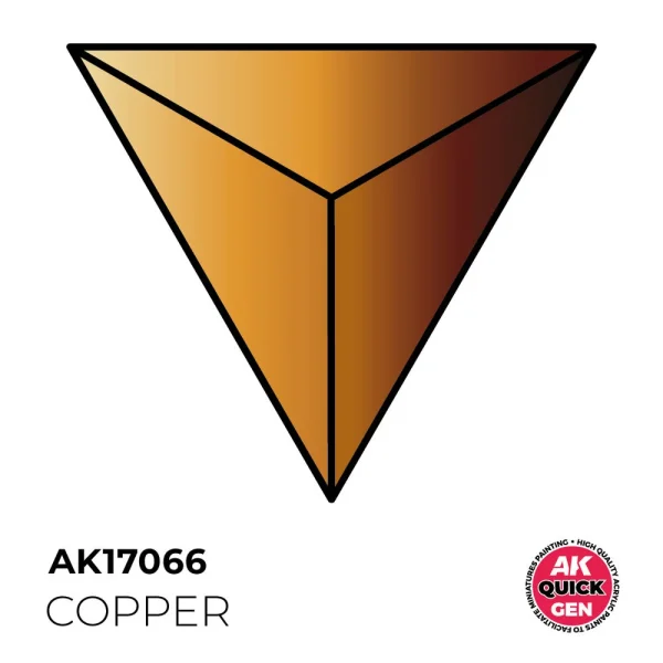 AK Interactive – COPPER 18 ml – QUICK GEN – AK17066 - AK Interactive - Ludik Vault