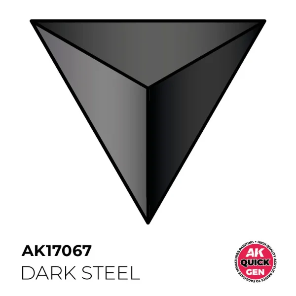 5568349810 AK Interactive – DARK STEAL 18 ml – QUICK GEN – AK17067 - AK Interactive - Ludik Vault