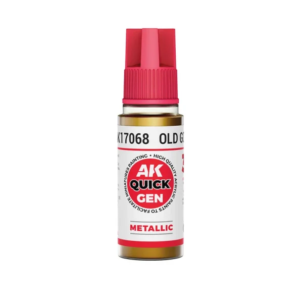 5568349827-1 AK Interactive - OLD GOLD 18 ml - QUICK GEN - AK17068