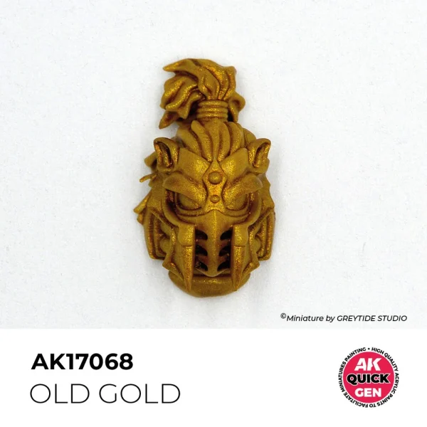 5568349827-2 AK Interactive - OLD GOLD 18 ml - QUICK GEN - AK17068