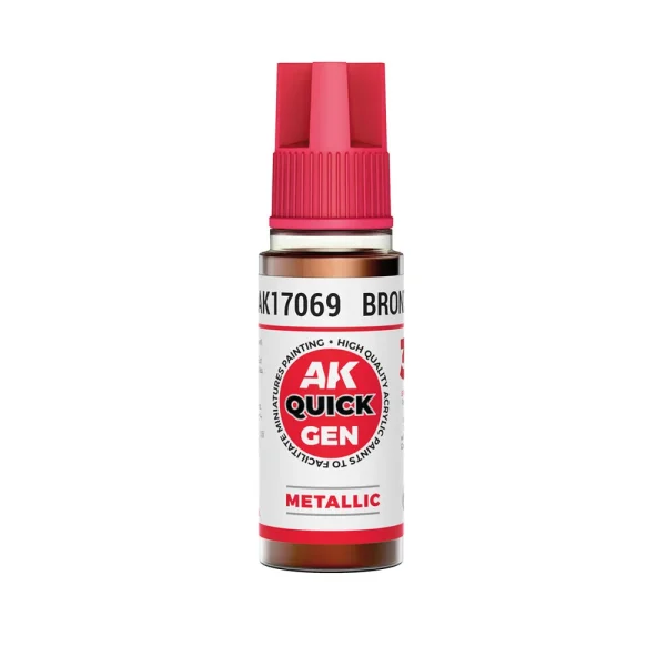 5568349834-1 AK Interactive - BRONZE 18 ml - QUICK GEN - AK17069