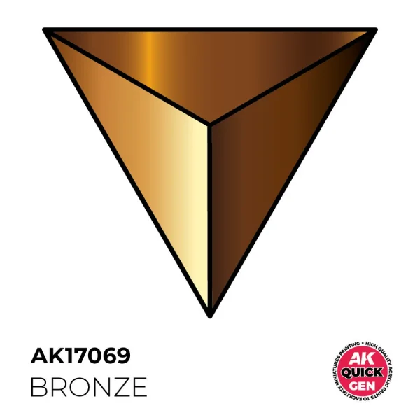 5568349834 AK Interactive – BRONZE 18 ml – QUICK GEN – AK17069 - AK Interactive - Ludik Vault