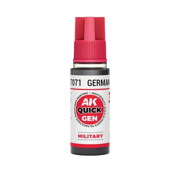 5568349858-1 AK Interactive - GERMAN GREY 18 ml - QUICK GEN - AK17071