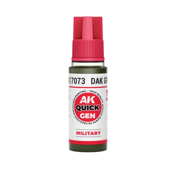 AK Interactive - DAK GREEN 18 ml - QUICK GEN - AK17073
