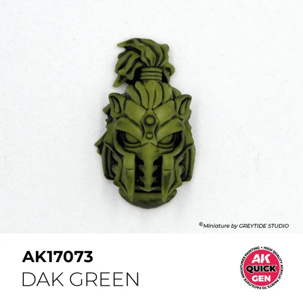 AK Interactive - DAK GREEN 18 ml - QUICK GEN - AK17073
