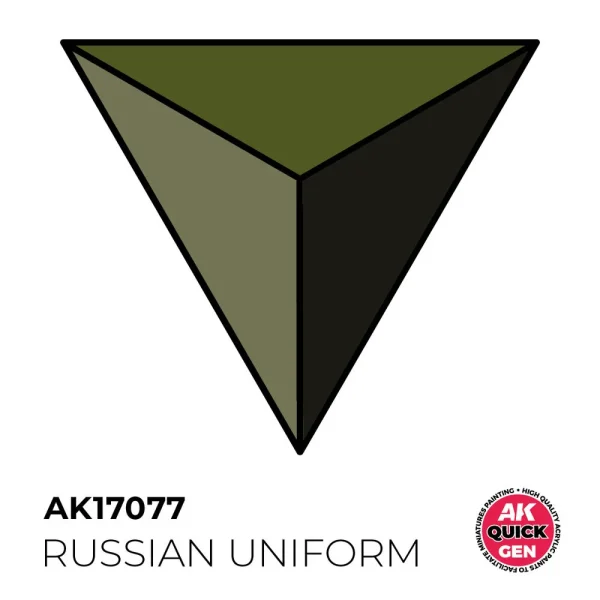 5568349919 AK Interactive – RUSSIAN UNIFORM 18 ml – QUICK GEN – AK17077 - AK Interactive - Ludik Vault