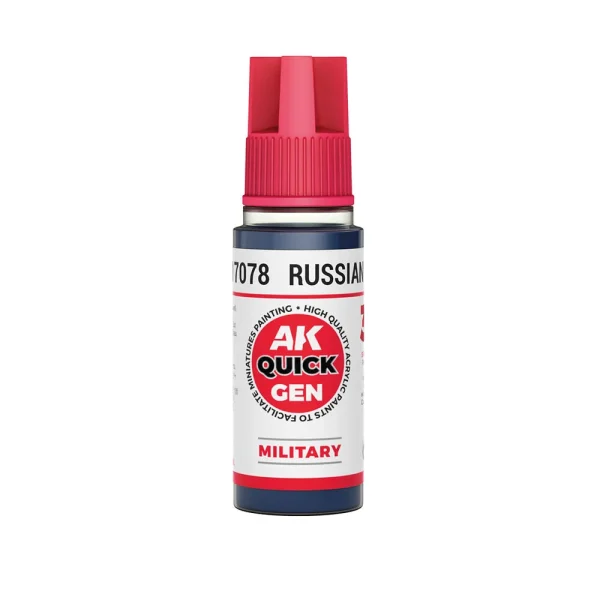 5568349926-1 AK Interactive - RUSSIAN BLUE 18 ml - QUICK GEN - AK17078