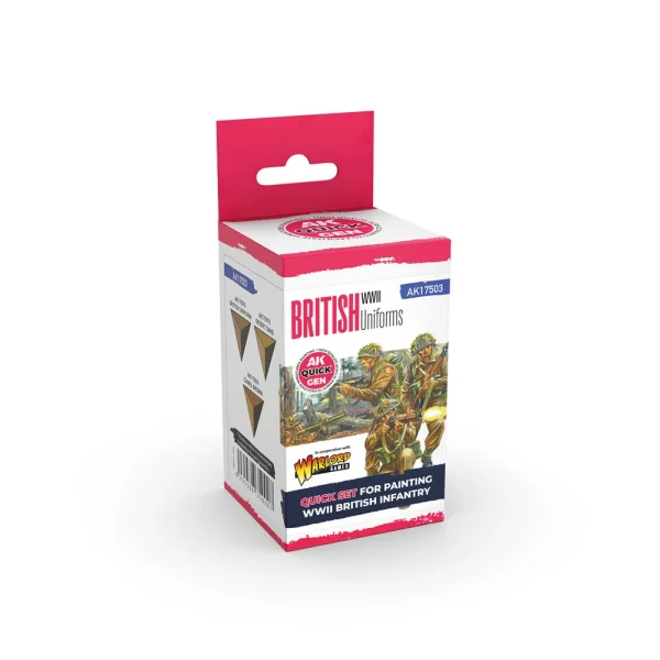 5568350007 AK Interactive – BRITISH UNIFORMS (QUICK GEN SET) – AK17503 - AK Interactive - Ludik Vault