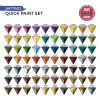 AK Interactive - QUICK PAINT SET - 72 QUICK GEN COLORS (+2 MEDIUM 18ML +2 FREE BRUSHES) - AK17602