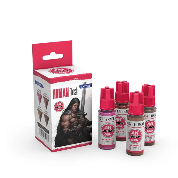 5568350168-1 AK Interactive - HUMAN FLESH (QUICK GEN SET) - AK17506