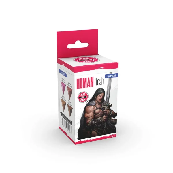 AK Interactive – HUMAN FLESH (QUICK GEN SET) – AK17506 - AK Interactive - Ludik Vault