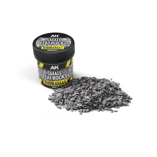 5568350519 AK Interactive – SMALL FLAT ROCKS 100ML – AK8301 - AK Interactive - Ludik Vault