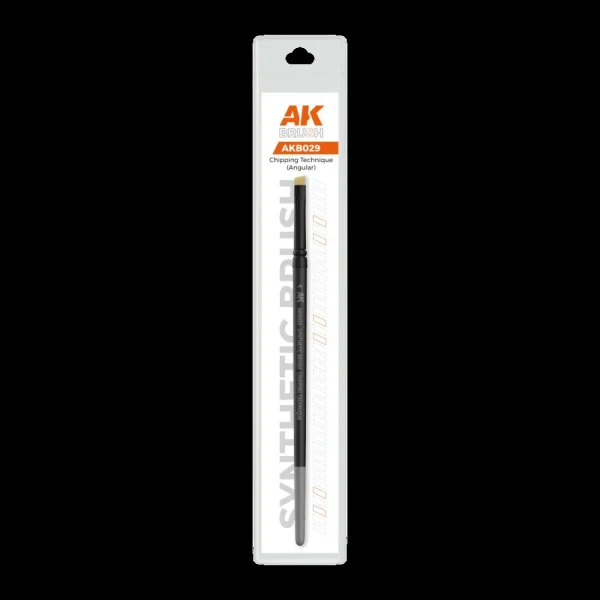 5568350663 AK Interactive – AK SYNTHETIC BRUSH – CHIPPING TECHNIQUE (ANGULAR) – AKB029 - AK Interactive - Ludik Vault