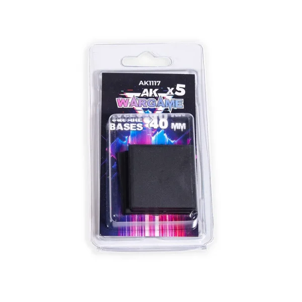 5568350861 AK Interactive – SQUARE BASES 40x40mm x 5 units – AK1117 - AK Interactive - Ludik Vault