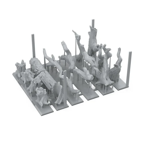 5568352858-1 AK Interactive - DEAD TREE BASING - BASING BITS 17 pieces - AKBIT0006