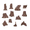 5568352919-2 AK Interactive - VILLAGE RUINS - BASING BITS 12 pieces - AKBIT0012