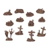 AK Interactive - BONES REMAINS - BASING BITS 12 pieces - AKBIT0014