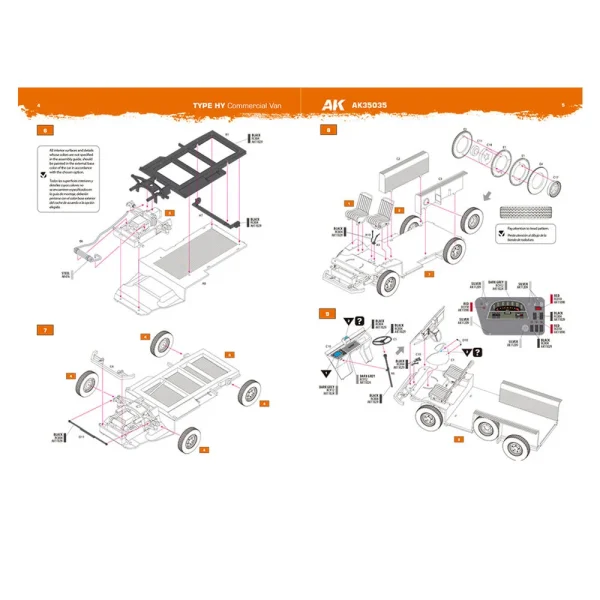 AK Interactive - TYPE HY COMMERCIAL VAN - AK35035
