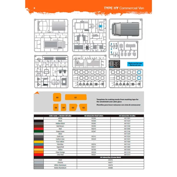 5568353138-29 AK Interactive - TYPE HY COMMERCIAL VAN - AK35035