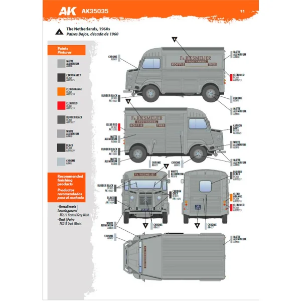 5568353138-30 AK Interactive - TYPE HY COMMERCIAL VAN - AK35035