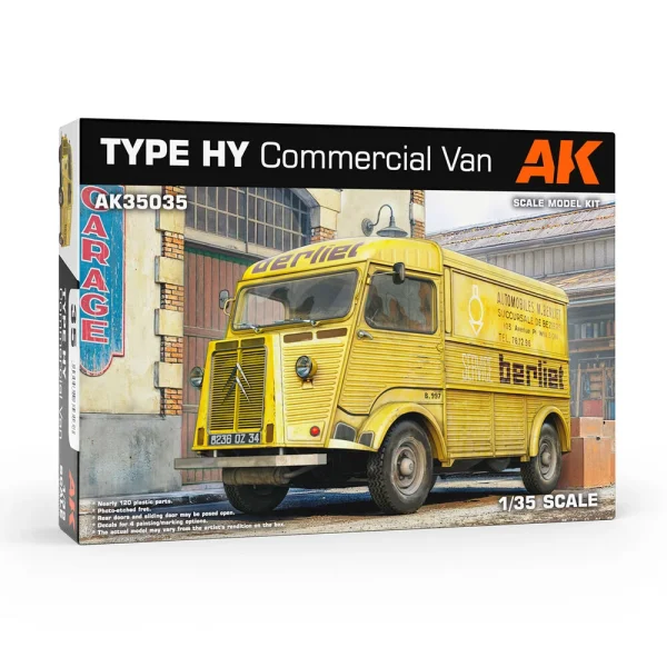 5568353138 AK Interactive – TYPE HY COMMERCIAL VAN – AK35035 - AK Interactive - Ludik Vault
