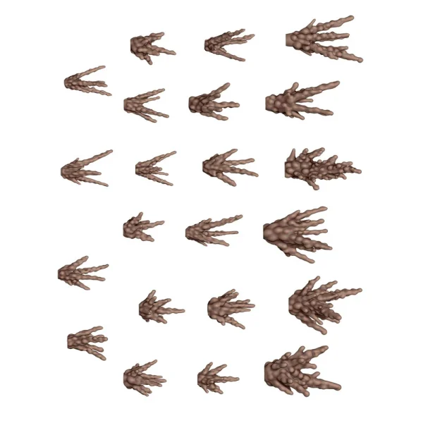 AK Interactive - BULLET IMPACT FX - BASING BITS 43 pieces - AKBIT0018