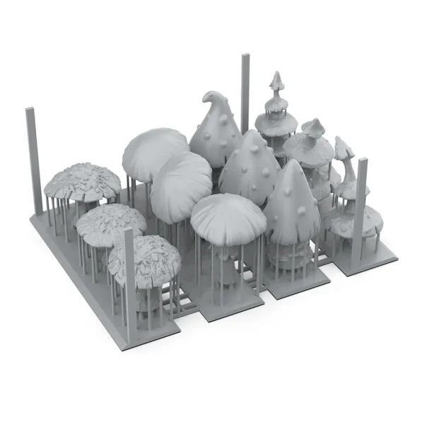 5568353275-1 AK Interactive - GIGANT MUSROOMS - BASING BITS 12 pieces - AKBIT0022
