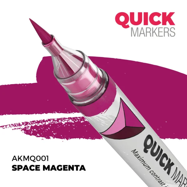 5568353985 AK Interactive – SPACE MAGENTA – QUICK MARKER – AKMQ001 - AK Interactive - Ludik Vault