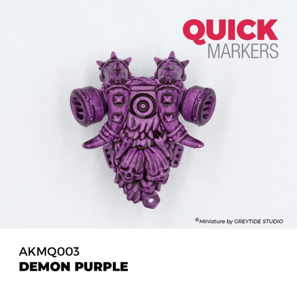 5568354005-2 AK Interactive - DEMON PURPLE - QUICK MARKER - AKMQ003