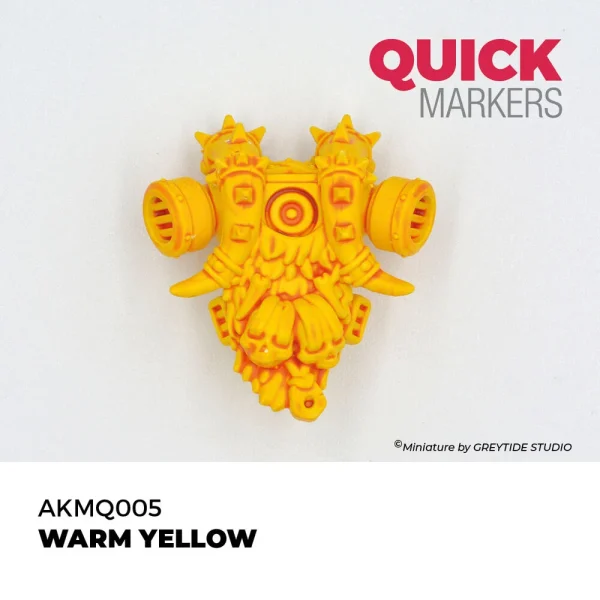5568354029-2 AK Interactive - WARM YELLOW - QUICK MARKER - AKMQ005