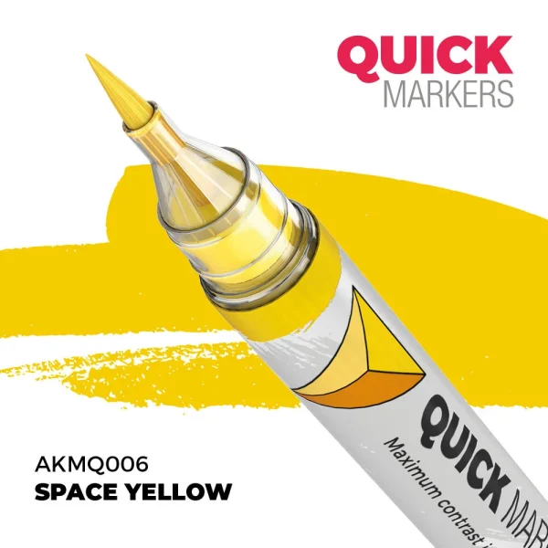 5568354036 AK Interactive – SPACE YELLOW – QUICK MARKER – AKMQ006 - AK Interactive - Ludik Vault
