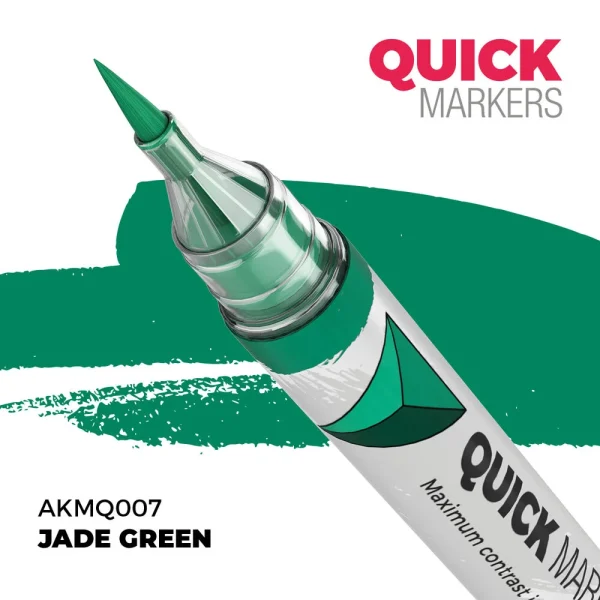 AK Interactive – JADE GREEN – QUICK MARKER – AKMQ007 - AK Interactive - Ludik Vault