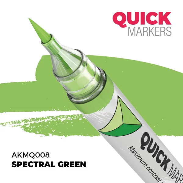 5568354050 AK Interactive – SPECTRAL GREEN – QUICK MARKER – AKMQ008 - AK Interactive - Ludik Vault