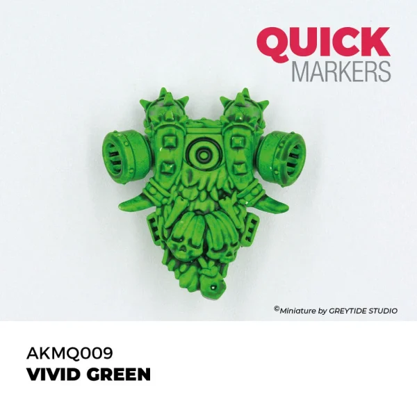 5568354067-2 AK Interactive - VIVID GREEN - QUICK MARKER - AKMQ009