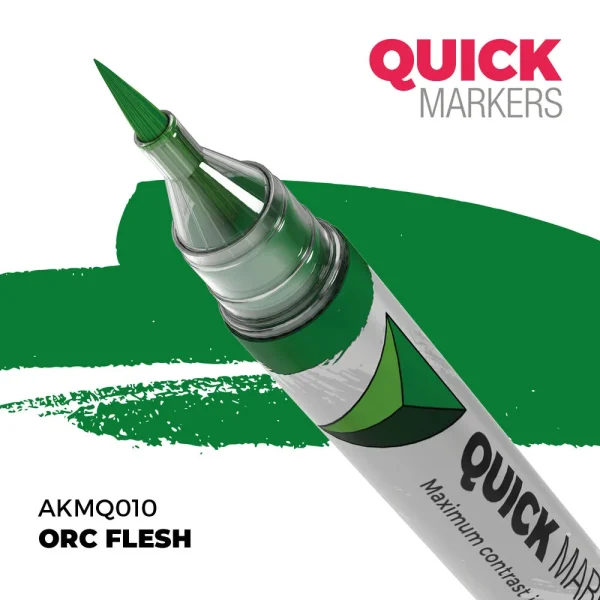AK Interactive – ORC FLESH – QUICK MARKER – AKMQ010 - AK Interactive - Ludik Vault