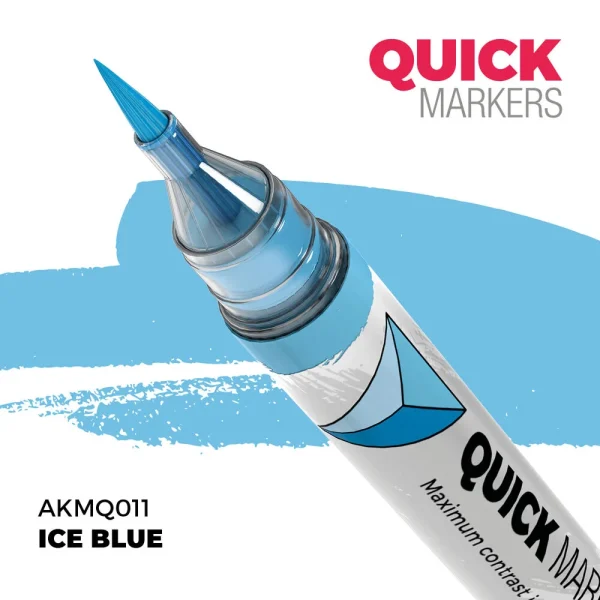 AK Interactive – ICE BLUE – QUICK MARKER – AKMQ011 - AK Interactive - Ludik Vault