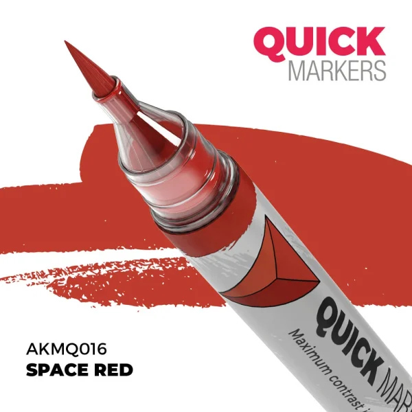 5568354135 AK Interactive – SPACE RED – QUICK MARKER – AKMQ016 - AK Interactive - Ludik Vault