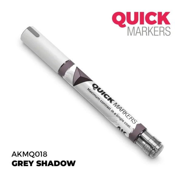 AK Interactive - GREY SHADOW - QUICK MARKER - AKMQ018