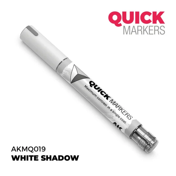 AK Interactive - WHITE SHADOW - QUICK MARKER - AKMQ019