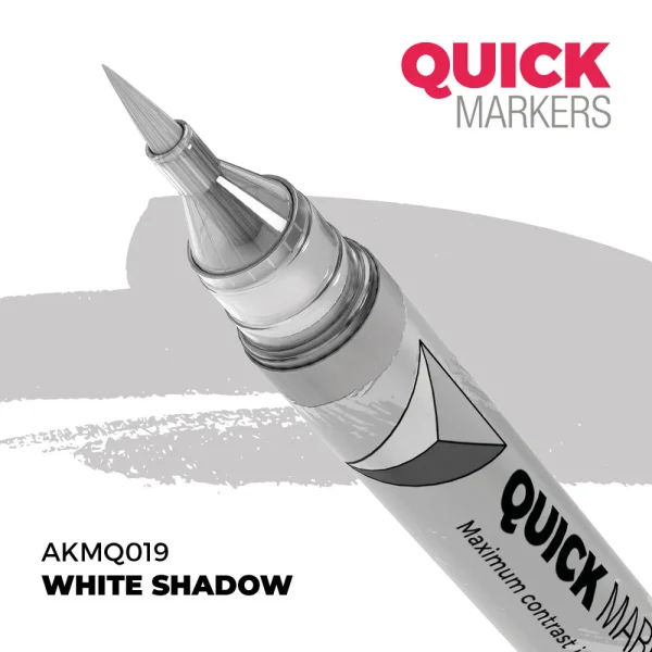 AK Interactive – WHITE SHADOW – QUICK MARKER – AKMQ019 - AK Interactive - Ludik Vault