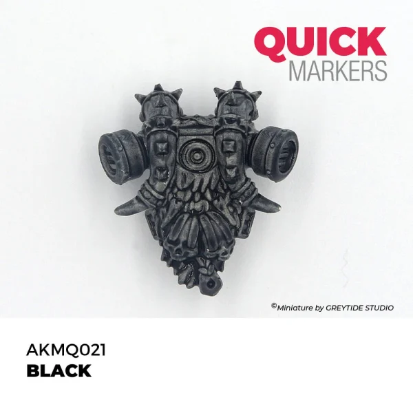 AK Interactive - BLACK - QUICK MARKER - AKMQ021