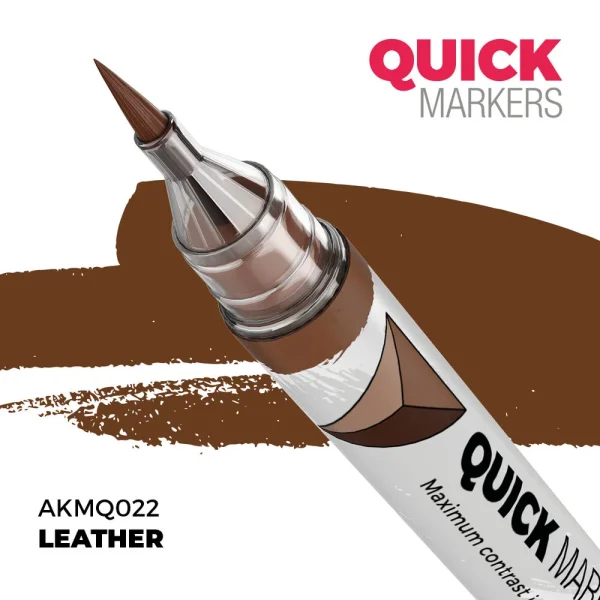 AK Interactive – LEATHER – QUICK MARKER – AKMQ022 - AK Interactive - Ludik Vault
