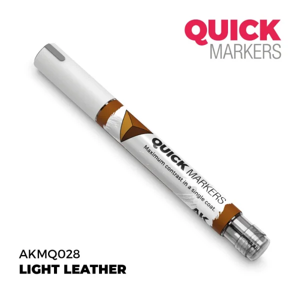 AK Interactive - LIGHT LEATHER - QUICK MARKER - AKMQ028