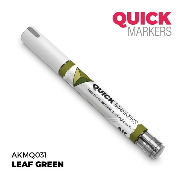 AK Interactive - LEAF GREEN - QUICK MARKER - AKMQ031