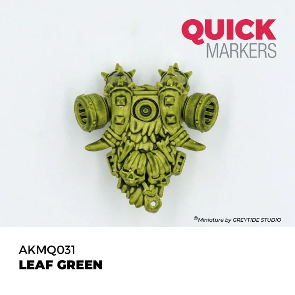 AK Interactive - LEAF GREEN - QUICK MARKER - AKMQ031