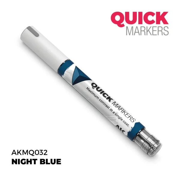 5568354296-1 AK Interactive - NIGHT BLUE - QUICK MARKER - AKMQ032