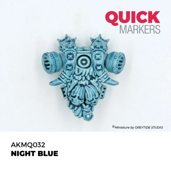 5568354296-2 AK Interactive - NIGHT BLUE - QUICK MARKER - AKMQ032